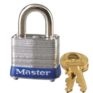 Master Lock 15DPF High Security 5 Pin Padlock, 2-1/2" - Silver