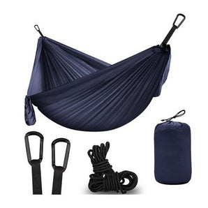 HAMMOCK SET W/ BAG SINGLE BLUE