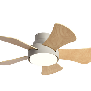 BRIZA 5-BLADE CEILING FAN WITH LED LIGHT 32" GRAY