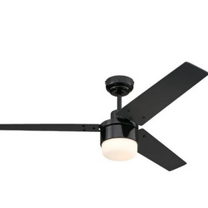 CEILING FAN TALIA 52" 3-BLADE WITH REMOTE BLACK