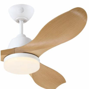 ERICA 3-BLADE 42" CEILING FAN DC MOTOR WHITE