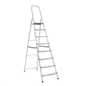 HOUSEHOLD LADDER ALUMINUM 8 STEP