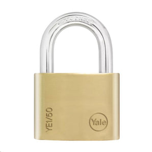 ESSENTIAL BRASS PADLOCK 50MM 26MM SHACKLE