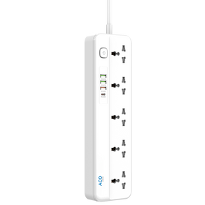 VOLTRO EXTENSION CORD WITH USB PORTS SURGE PROTECTION POWER STRIP