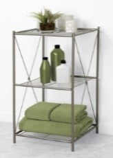 CROSS STYLE FLOOR SHELF