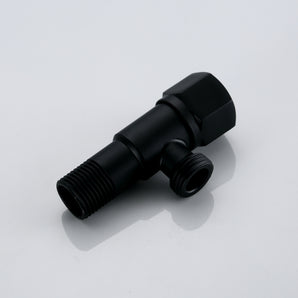 1-WAY ANGLE VALVE M1/2" X M1/2" MATTE BLACK