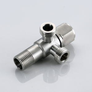 2-WAY ANGLE VALVE M1/2" X M1/2" STAINLESS STEEL