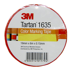 TARTAN MARKING TAPE 19MMX6M RED