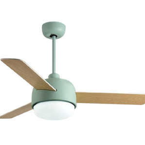 GALE 3-BLADE CEILING FAN WITH LED LIGHT 44" BLUE
