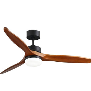 CEILING FAN W/ LED LT 3-BLD 52