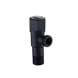 1-WAY ANGLE VALVE M1/2" X M1/2" MATTE BLACK