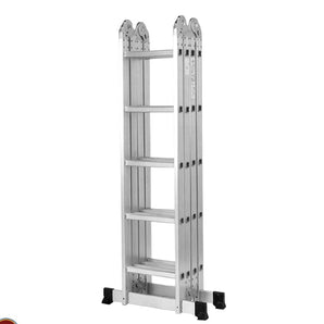 MULTIPURPOSE LADDER 4 FT. 5-STEP ALUMINUM