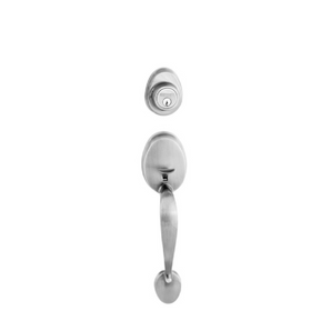 MAYFAIR/BALA ENTRANCE HANDLESET SATIN NICKEL