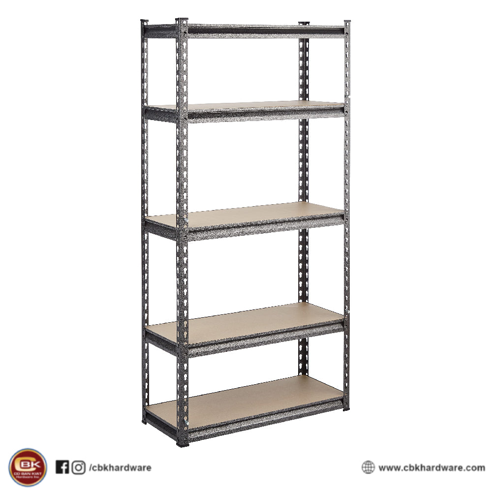 Matlock 5 Shelf Rack 1230X610X1830MM 318kg Per Shelf