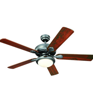 CEILING FAN EURO SWIRL 5-BLD 52" IRON