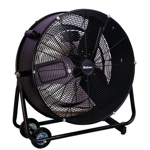 3-BLADE DRUM FAN 24" BLACK