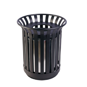 OUTDOOR RECYCLING TRASH BIN 66L BLACK