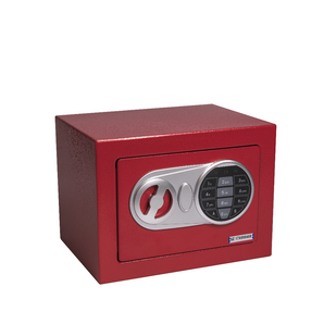 DIGITAL SAFE MINI 170X230X170MM RED
