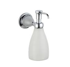 SOAP/LOTION DISPENSER LOCKWOOD 6-3/4H CHROME