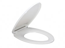 TOILET SEAT COVER 19" ELONGATED WHITE