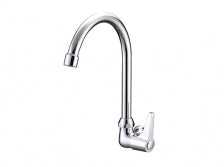 KITCHEN FAUCET GOOSE NECK WM CHROME