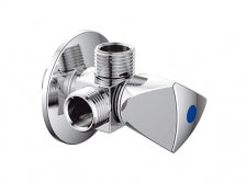 ANGLE VALVE W/ FLANGE 1/2"MX1/2"MX1/2"M