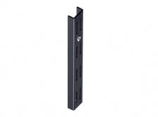 WALL UPRIGHT DOUBLE 500MM/20" 2-PC BLACK