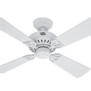 CEILING FAN BAYPORT 4-BLD 42" WHITE