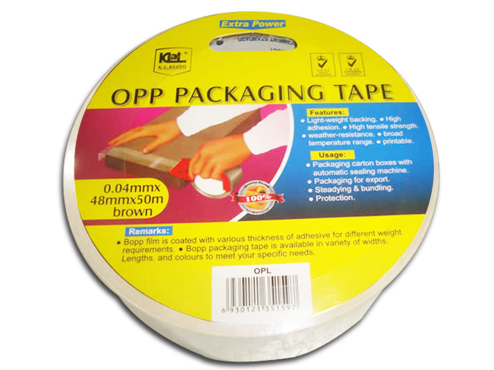 PACKAGING TAPE 48MM X 50M CLEAR – CBK Hardware