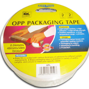 PACKAGING TAPE 48MM X 50M CLEAR