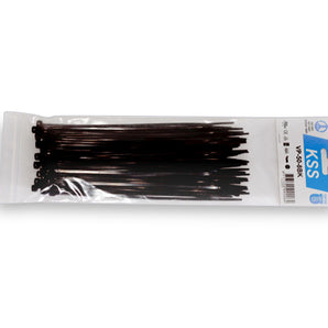 CABLE TIE CV-200S 8" 50-PC BLACK