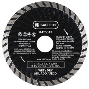 DIAMOND BLADE TURBO ULTRA THIN 105MM/4