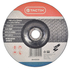 GRINDING WHEEL F/METAL 100 X 6.0 X 16MM