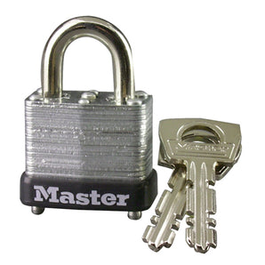 LAMINATED STEEL PADLOCK 25MM x 11MM SHACKLE