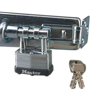 LAMINATED STEEL PADLOCK 44MM WITH 1CCM HASP