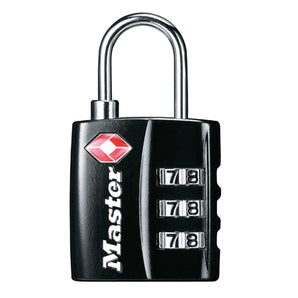 SET YOUR OWN COMBINATION PADLOCK 30MM BLACK