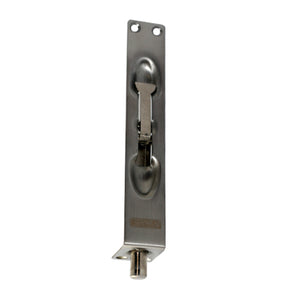 FLUSH BOLT SFB1405-2 6" SATIN STAINLESS STEEL