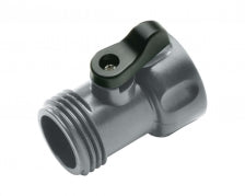 SHUT OFF CONNECTOR STRONG PLASTIC 3/4"