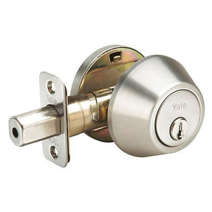 DEADBOLT SINGLE CYLINDER EVOKE SATIN CHROME