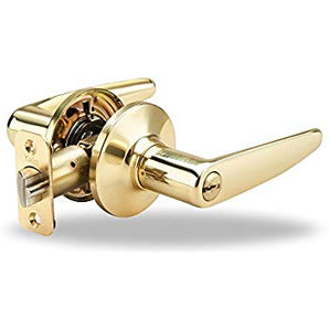 LEVERSET ENTRANCE RIGHT-HANDED POLISHED BRASS