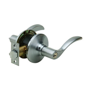 LEVERSET ENTRANCE RIGHT-HANDED SATIN CHROME