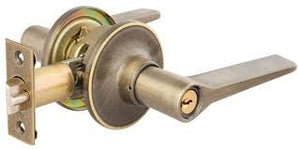 LEVERSET ENTRANCE LEFT-HANDED ANTIQUE BRASS