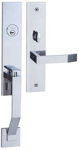 HANDLESET MORTISE CLASSIC BB DESIGN SATIN NICKEL