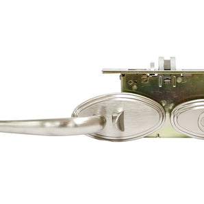 HANDLESET MORTISE CLASSIC SATIN NICKEL