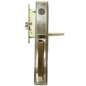 HANDLESET ENTRANCE ELEGANCE L3 RIGHT HANDED ANTIQUE BRASS