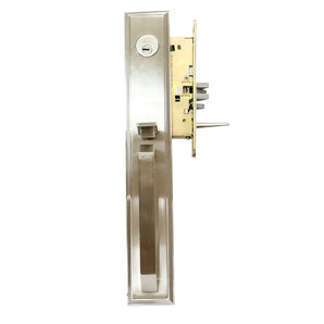 HANDLESET ENTRANCE ELEGANCE L3 RIGHT HANDED SATIN NICKEL