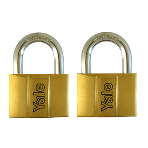 PADLOCK BRASS 30MM 16MM SHACKLE 2PC KA