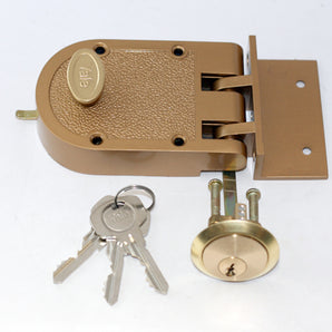 DEADLOCK SINGLE CYLINDER GOLD LACQUER