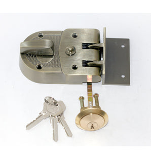 DEADLATCH AUTOMATIC 60MM ANTIQUE BRASS