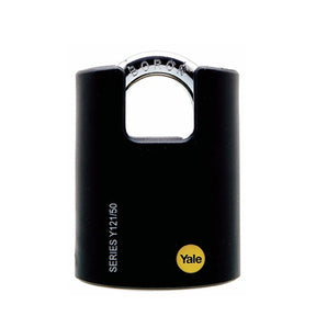 PADLOCK BRASS 50MM 23MM SHACKLE BLACK